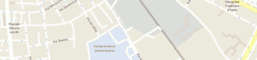 Mappa della impresa studio iacobone a BARI