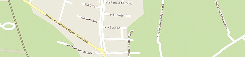 Mappa della impresa quero tommaso a VALENZANO