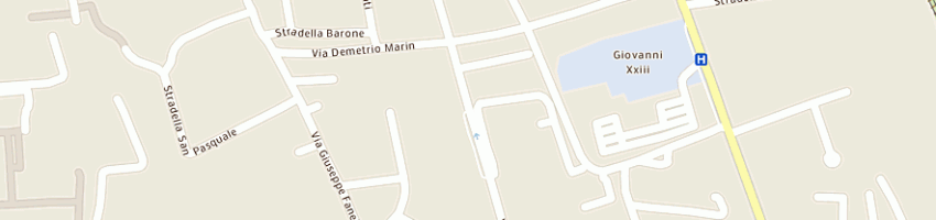 Mappa della impresa techno system (snc) a BARI