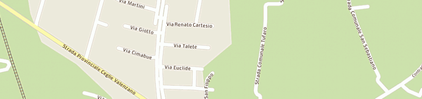 Mappa della impresa mediaservice di stea francesco a VALENZANO