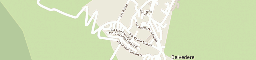 Mappa della impresa oleificio flli portaro srl a BELVEDERE DI SPINELLO
