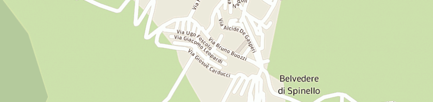 Mappa della impresa mangone laura a BELVEDERE DI SPINELLO