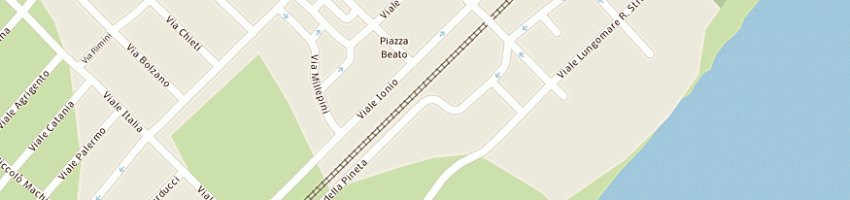 Mappa della impresa forze armate a GINOSA