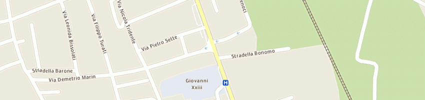 Mappa della impresa sviluppo 3000 srl a BARI
