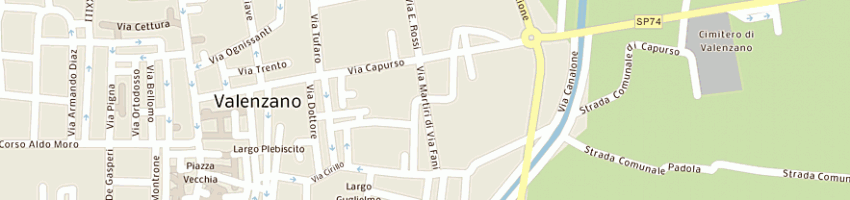 Mappa della impresa francione a VALENZANO