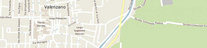 Mappa della impresa de astis rocco a VALENZANO