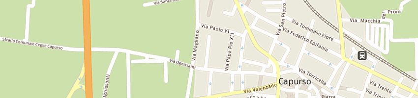 Mappa della impresa valletta carmela a CAPURSO