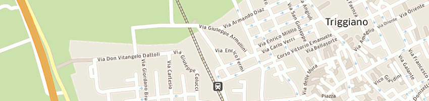 Mappa della impresa gi mi ni di mastrogiacomo michele e c sas a TRIGGIANO