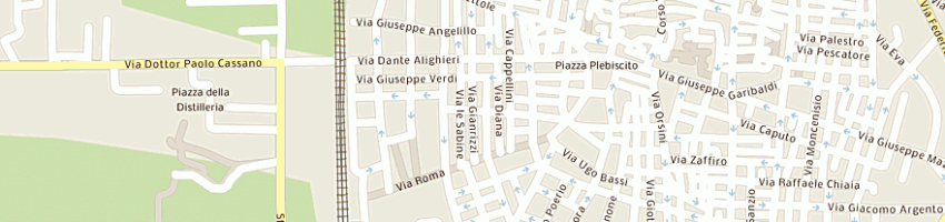 Mappa della impresa millennium - club a GIOIA DEL COLLE