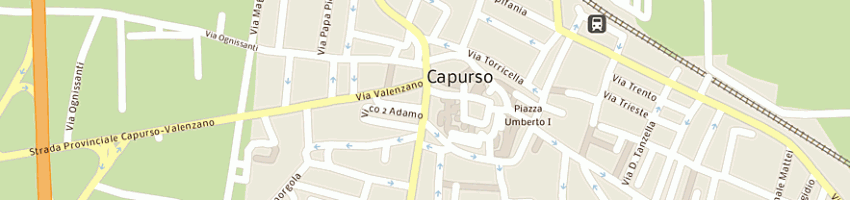 Mappa della impresa arti grafiche savarese a CAPURSO