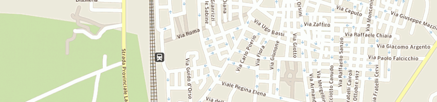 Mappa della impresa effetto donna di murzio gnna e buttiglione mnna snc a GIOIA DEL COLLE