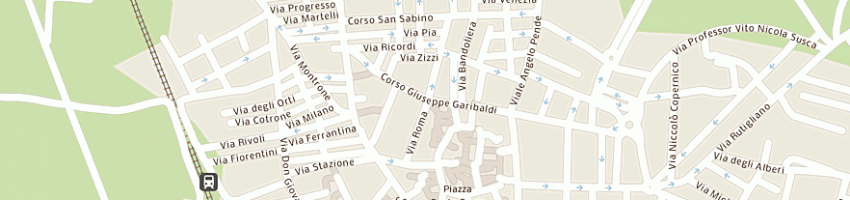 Mappa della impresa pane e gelato sas di viola maria vincenza e c a CASAMASSIMA