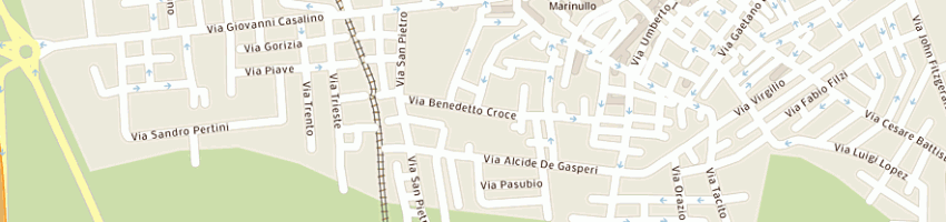 Mappa della impresa pepe giuseppe a TRIGGIANO