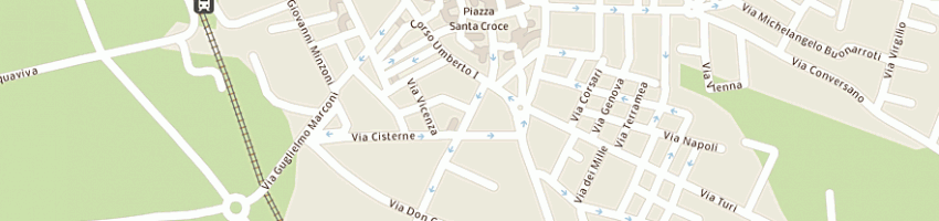 Mappa della impresa delmedico vitonicola a BARI