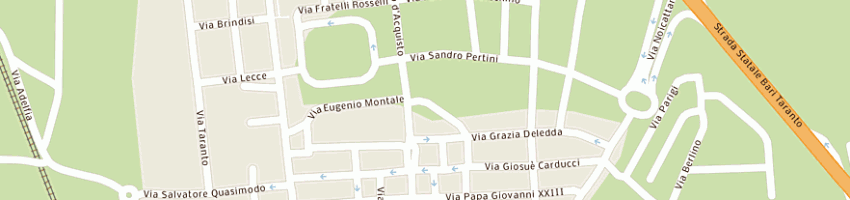 Mappa della impresa security snc a CASAMASSIMA