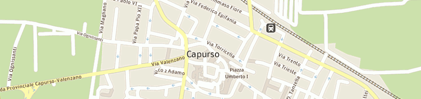 Mappa della impresa centro dentale salus srl a CAPURSO