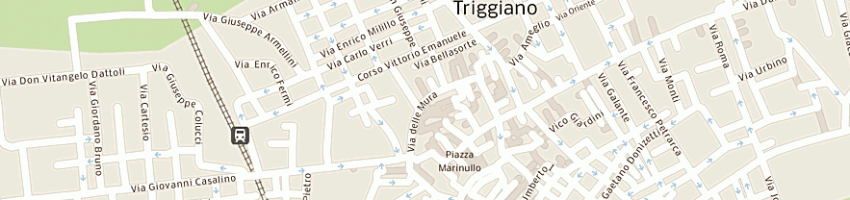Mappa della impresa fasano giuseppe a TRIGGIANO