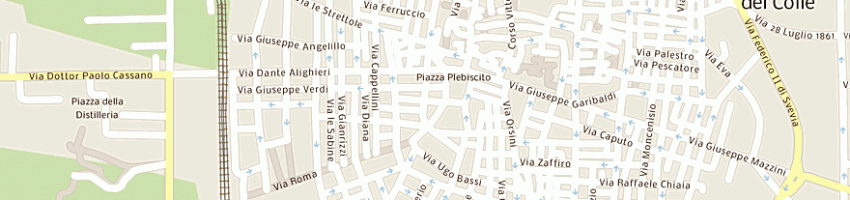 Mappa della impresa gioiacarni snc di domenico addabbo e c a GIOIA DEL COLLE