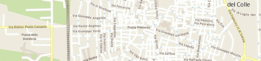 Mappa della impresa parco murgia latte-societa' cooperativa agricola arl a GIOIA DEL COLLE