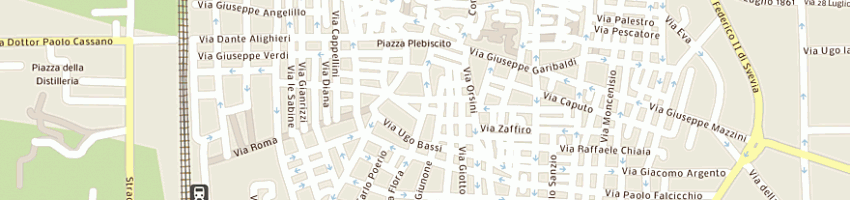 Mappa della impresa lillo michele e c srl a GIOIA DEL COLLE