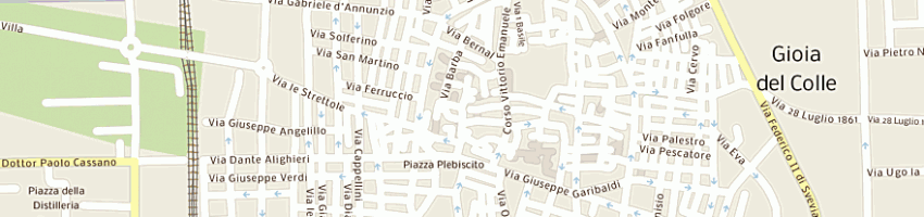 Mappa della impresa pugliese vincenzo a GIOIA DEL COLLE