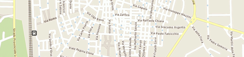 Mappa della impresa pizzeria la taverna a GIOIA DEL COLLE