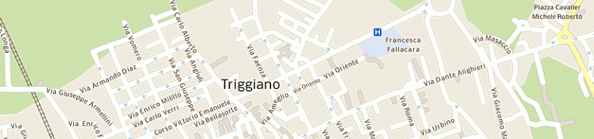 Mappa della impresa accettura nunzio a TRIGGIANO