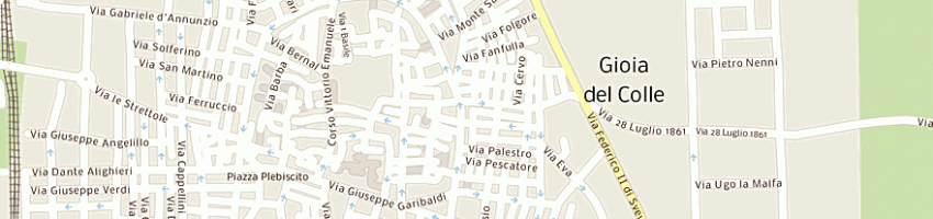 Mappa della impresa di cosmo nicola a GIOIA DEL COLLE