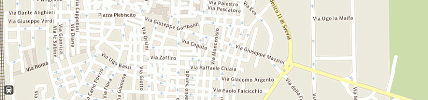 Mappa della impresa donatone claudio a GIOIA DEL COLLE