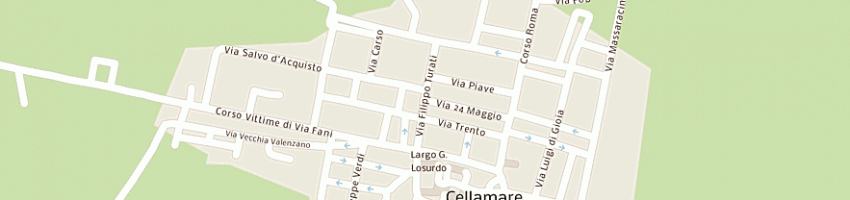 Mappa della impresa tecnoclima di gassino giovanni a CELLAMARE