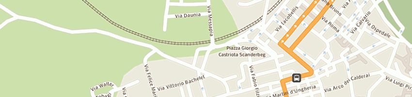 Mappa della impresa petrera leonardo a CASTELLANETA