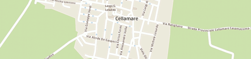 Mappa della impresa petrone marcello a CELLAMARE