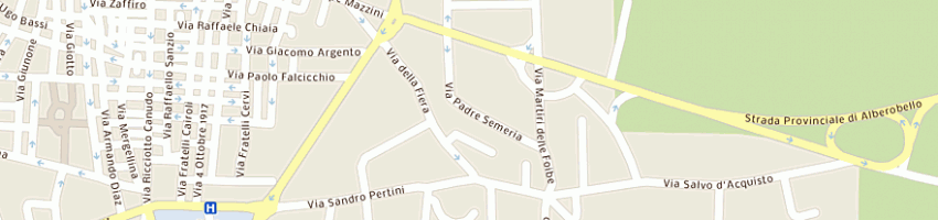 Mappa della impresa alfa impianti snc di capurso nicola e c a GIOIA DEL COLLE