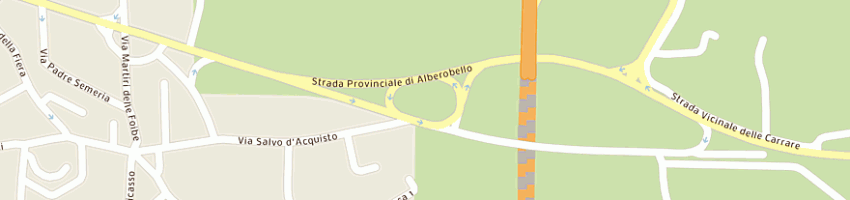 Mappa della impresa marinotti e partners srl a GIOIA DEL COLLE