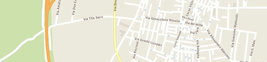 Mappa della impresa giuliani antonio a BARI