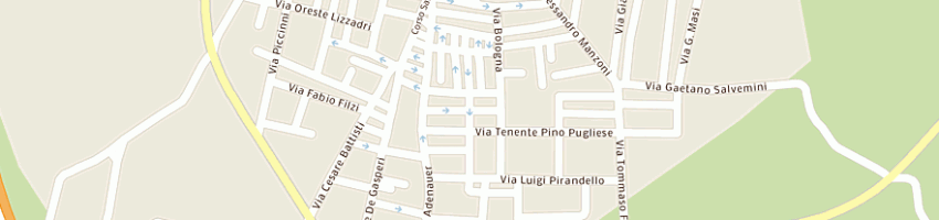 Mappa della impresa lamac di gasparro alfredo a SAMMICHELE DI BARI
