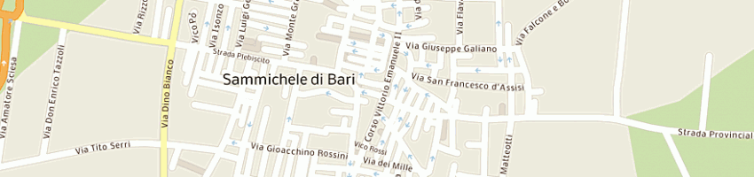 Mappa della impresa maggipinto pietro a SAMMICHELE DI BARI