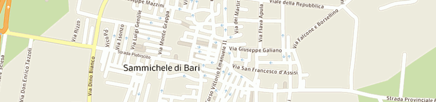 Mappa della impresa al borgo antico di labrocca rocco a SAMMICHELE DI BARI