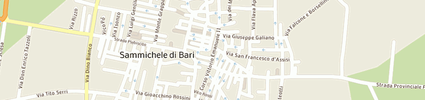 Mappa della impresa ottica ottomano gianvito a SAMMICHELE DI BARI