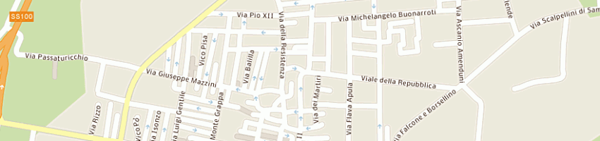 Mappa della impresa municipio a SAMMICHELE DI BARI