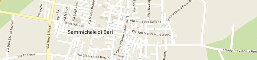 Mappa della impresa palombella pieralberto a SAMMICHELE DI BARI