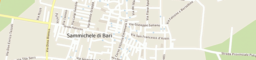 Mappa della impresa zappimbulso vito antonio a SAMMICHELE DI BARI