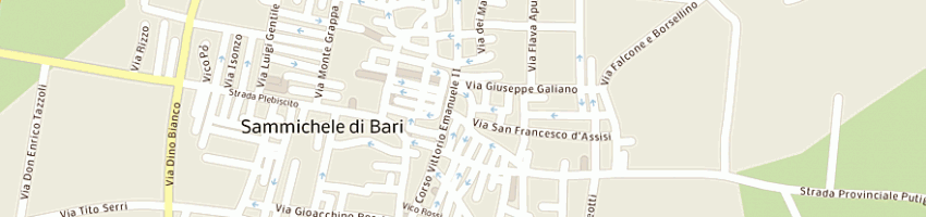 Mappa della impresa parrocchia s maria del carmine a SAMMICHELE DI BARI