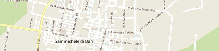 Mappa della impresa di venere marina a SAMMICHELE DI BARI