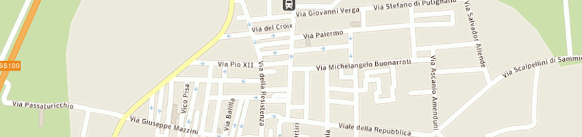 Mappa della impresa boscia filippo a SAMMICHELE DI BARI