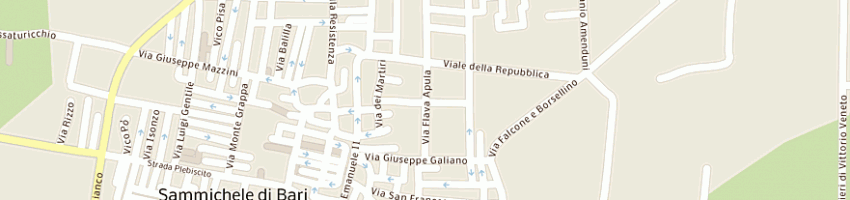 Mappa della impresa diomede domenico a SAMMICHELE DI BARI