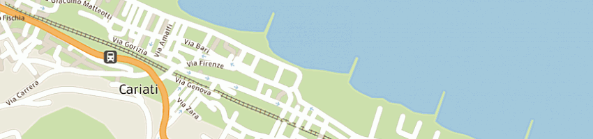 Mappa della impresa parrocchia cristo re a CARIATI