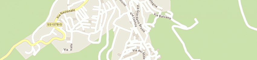 Mappa della impresa brugellis arnaldo paolo a CROTONE