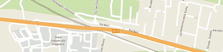 Mappa della impresa emme effe elettronica a BARI