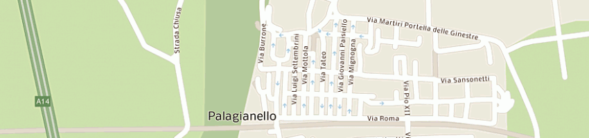 Mappa della impresa aloisio vita maria a PALAGIANELLO